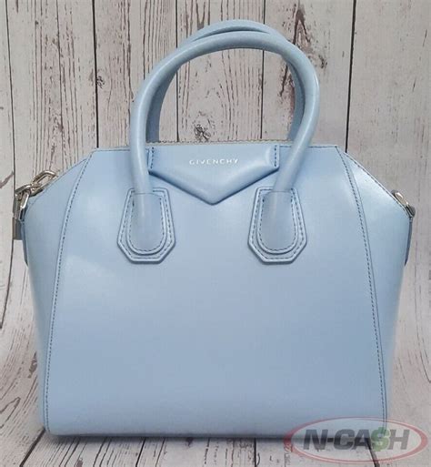 givenchy light blue antigona|givenchy paris.